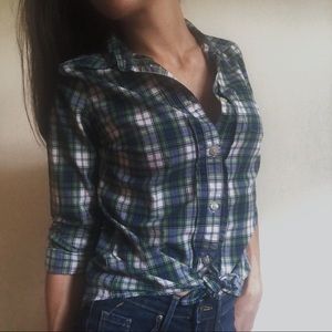 Plaid Button Down Shirt